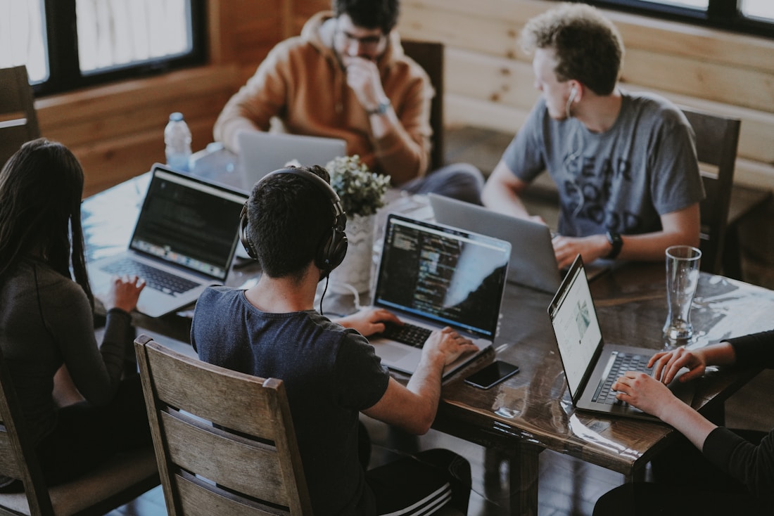 OrganicOrbit team at work